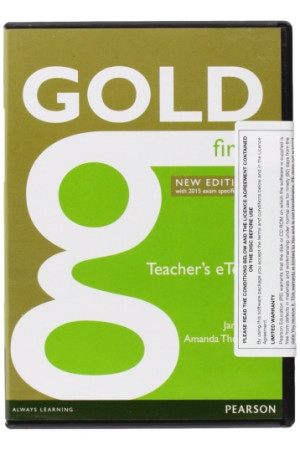 Gold First B2 New Ed. Active Teach - Gold | Litterula
