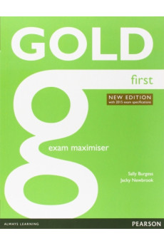 Gold First B2 New Ed. Exam Maximiser + Audio Online (pratybos)