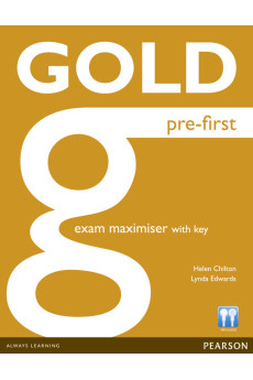 Gold Pre-First B1+ Exam Maximiser + Key (pratybos)