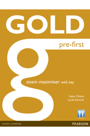 Gold Pre-First B1+ WB + Key (pratybos) - Gold | Litterula