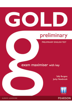 Gold Preliminary B1 WB + Key (pratybos) - Gold | Litterula