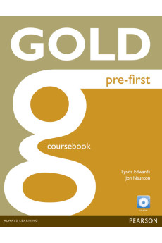 Gold Pre-First B1+ Courebook + CD-ROM (vadovėlis)