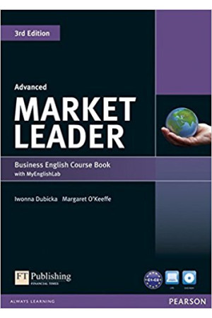 Market Leader 3rd Ed. Adv. C1 Course Book + DVD-ROM & MyLab - Market Leader 3rd Ed. | Litterula