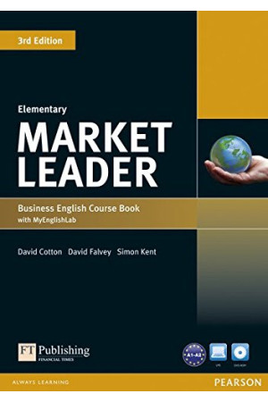 Market Leader 3rd Ed. Elem. A1/A2 Course Book + DVD-ROM & MyLab - Market Leader 3rd Ed. | Litterula