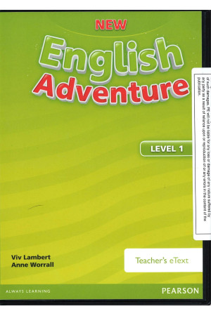 New English Adventure 1 Teacher s eText - New English Adventure | Litterula