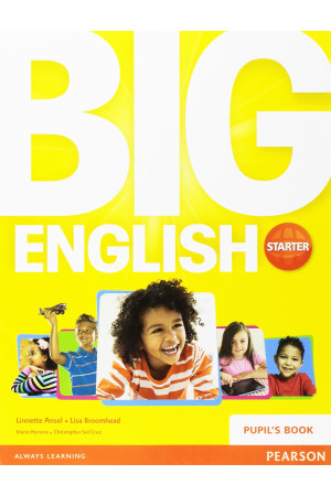 Big English Starter Pupil s Book (vadovėlis) - Big English | Litterula