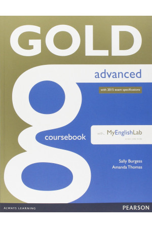 Gold Advanced C1 New Ed. SB + MyLab - Gold | Litterula
