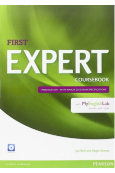 Expert First 3rd Ed. B2 Coursebook + CD & MyEnglishLab