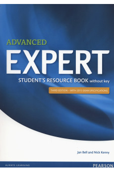 Expert Advanced 3rd Ed. C1 Student's Resource Book (pratybos)