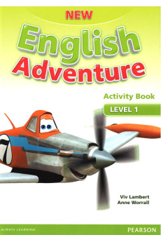 New English Adventure 1 Activity Book + Song CD (pratybos)