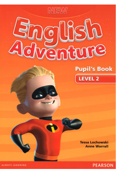 New English Adventure 2 Pupil's Book + DVD (vadovėlis)