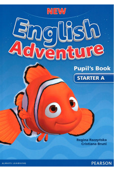 New English Adventure Starter A Pupil's Book + DVD (vadovėlis)