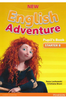 New English Adventure Starter B Pupil's Book + DVD (vadovėlis)