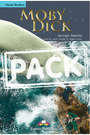 Classic B1+: Moby Dick. Book + Multi-ROM & App Code - B1+ (9-10kl.) | Litterula