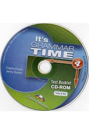 It s Grammar Time 4 Test Booklet CD-ROM* - Gramatikos | Litterula