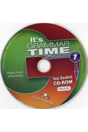 It s Grammar Time 1 Test Booklet CD-ROM* - Gramatikos | Litterula