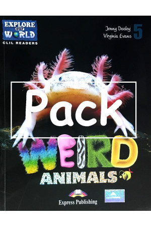 CLIL Primary 5: Weird Animals. Teacher s Pack + DigiBooks App - Pradinis (1-4kl.) | Litterula