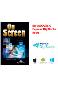 On Screen Rev. B2 Student's Book + DigiBooks App (vadovėlis)