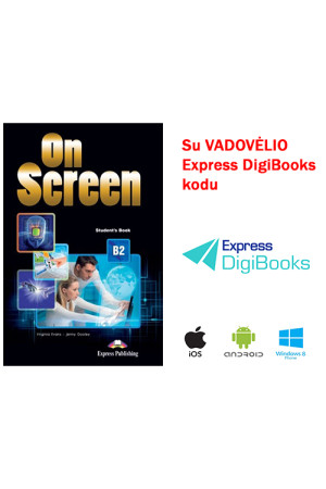 On Screen Rev. B2 Student s Book + DigiBooks App (vadovėlis) - On Screen | Litterula