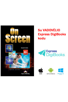 On Screen Rev. B2+ Student's Book + DigiBooks App (vadovėlis)