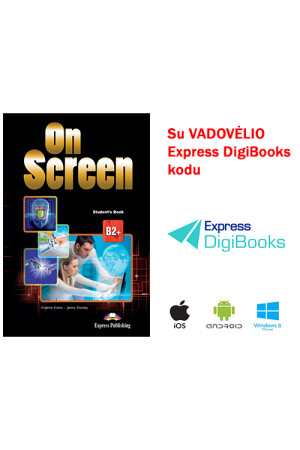 On Screen Rev. B2+ Student s Book + DigiBooks App (vadovėlis) - On Screen | Litterula