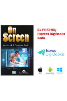 On Screen 2 Workbook & Grammar + ieBook & DigiBooks App (pratybos)