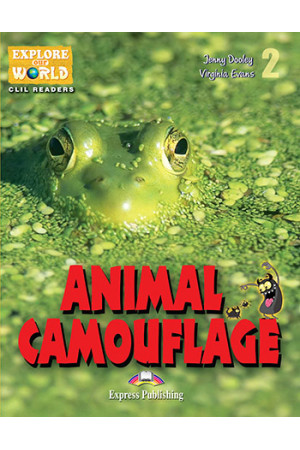 CLIL Primary 2: Animal Camouflage. Book + DigiBooks App - Pradinis (1-4kl.) | Litterula