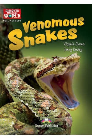 CLIL 3: Venomous Snakes. Book + DigiBooks App - B2/B2+ (11-12kl.) | Litterula