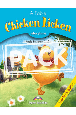 Storytime 1: Chicken Licken. Teacher s Book + App Code - Pradinis (1-4kl.) | Litterula