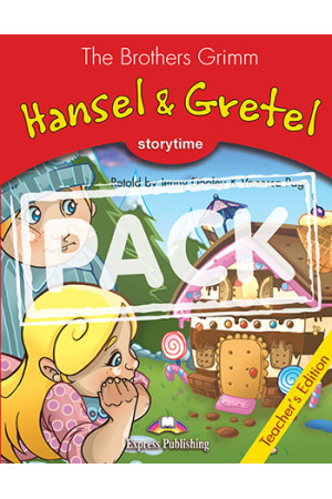 Storytime 2: Hansel & Gretel. Teacher s Book + App Code - Pradinis (1-4kl.) | Litterula