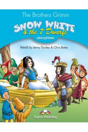 Storytime 1: Snow White & the 7 Dwarfs. Book + App Code - Pradinis (1-4kl.) | Litterula