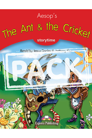 Storytime 2: The Ant & the Cricket. Book + App Code - Pradinis (1-4kl.) | Litterula