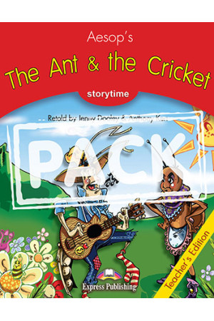 Storytime 2: The Ant & the Cricket. Teacher s Book + App Code - Pradinis (1-4kl.) | Litterula