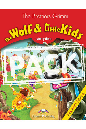 Storytime 2: The Wolf & The Little Kids. Teacher s Book + App Code - Pradinis (1-4kl.) | Litterula