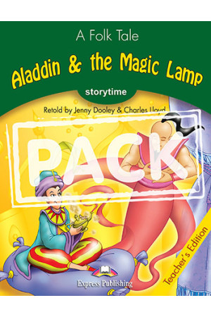 Storytime 3: Aladdin & the Magic Lamp. Teacher s Book + App Code - Pradinis (1-4kl.) | Litterula