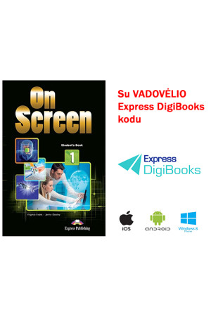 On Screen 1 Student s Book + DigiBooks App (vadovėlis) - On Screen | Litterula