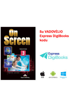 On Screen 3 Student's Book + DigiBooks App (vadovėlis)