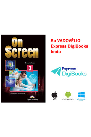 On Screen 3 Student s Book + DigiBooks App (vadovėlis) - On Screen | Litterula