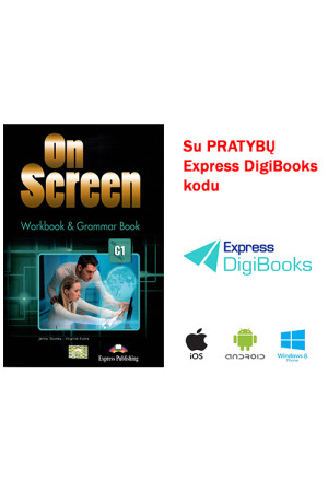 On Screen C1 Workbook & Grammar + ieBook & DigiBooks App (pratybos) - On Screen | Litterula