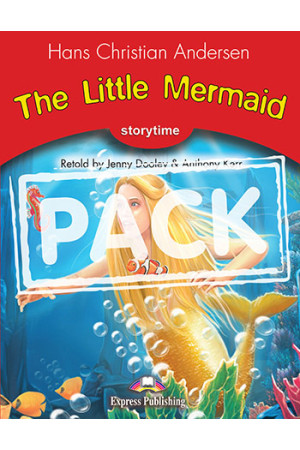 Storytime 2: The Little Mermaid. Book + App Code - Pradinis (1-4kl.) | Litterula