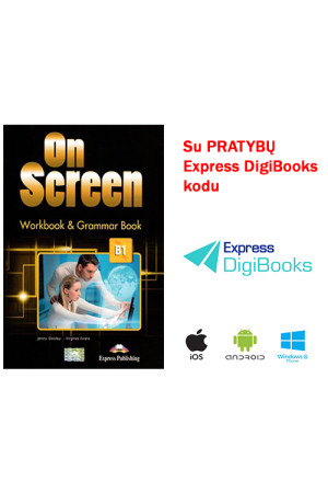 On Screen B1 Workbook & Grammar + ieBook & DigiBooks App (pratybos) - On Screen | Litterula