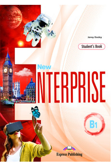 New Enterprise B1 Student's Book + DigiBooks App (vadovėlis)