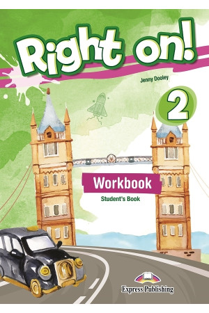 Right On! 2 Workbook Student s + ieBook & DigiBooks App (pratybos) - Right On! | Litterula