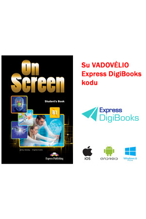 On Screen B1 Student s Book + DigiBooks App (vadovėlis) - On Screen | Litterula