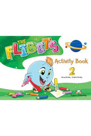 The Flibets 2 Activity Book + Cutouts (pratybos) - The Flibets | Litterula