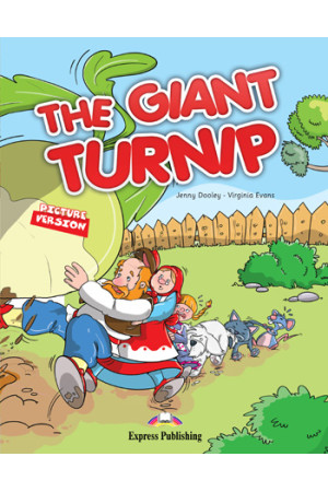 Early Readers: The Giant Turnip. Book - Ankstyvasis ugdymas | Litterula