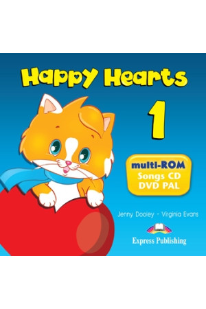 Happy Hearts 1 Multi-ROM with Songs CD & DVD* - Happy Hearts | Litterula