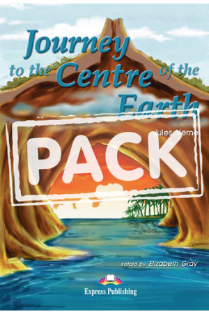 Graded 1: Journey to the Centre of the Earth. Book + Activity & CD - A0/A1 (5kl.) | Litterula