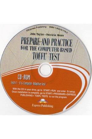 Prepare & Practice for the TOEFL Test CD-ROM* - TOEFL | Litterula
