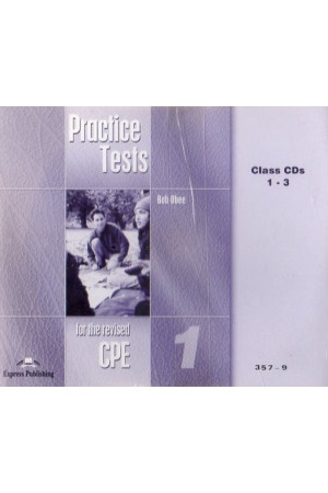 CPE Practice Tests 1 Class CDs* - CPE EXAM (C2) | Litterula